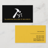 Bau eines Generalunternehmers Visitenkarte (Vorne/Hinten)