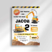 Bau - Einladung zum Geburtstag jedes Alters