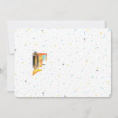 Bau Einladungen zum Geburtstag Foto (Rückseite)