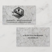 Bau | Entwicklung von Immobilien Visitenkarte (Vorne/Hinten)