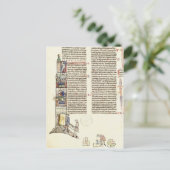 Bau Frau-21 f.167v eines Turms Postkarte (Stehend Vorderseite)