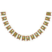 Bau-Gebäude Blocks Geburtstag Wimpelkette (Alle)