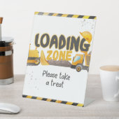 Bau - Geburtsort - Ladezone Sockelschild (In SItu)