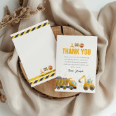 Bau Geburtstag Danke Karte