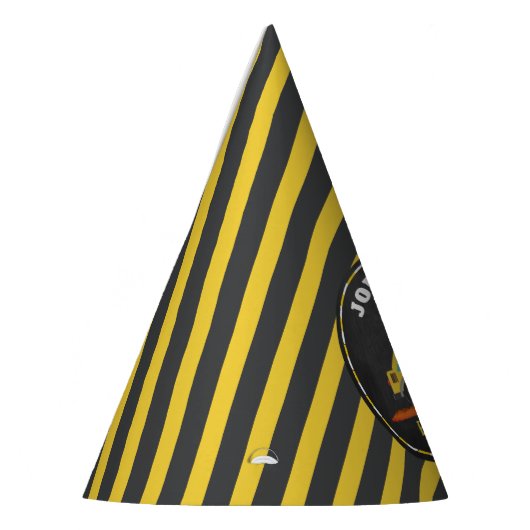 Bau Geburtstag Partyhütchen (Links)