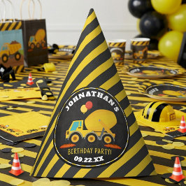 Bau Geburtstag Partyhütchen