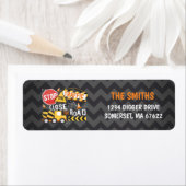 Bau Geburtstagsadressen Labels Dump Truck (Insitu)