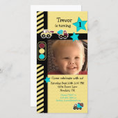 Bau Geburtstagskarte (Vorne/Hinten)