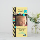 Bau Geburtstagskarte (Stehend Vorderseite)