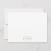 Bau Geburtstagspartei Danke Karte (Rückseite)