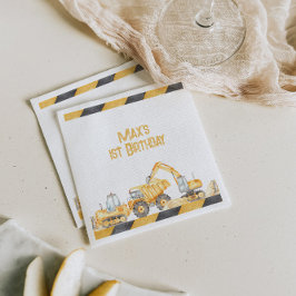 Bau Geburtstagspartei Napkins Serviette