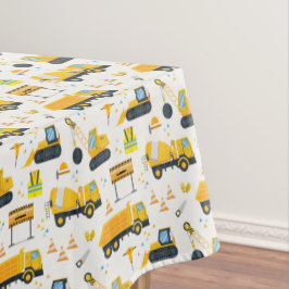Bau Geburtstagspartei Tablecloth Tischdecke