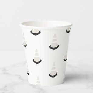 Bau Geburtstagsparty Beige Kon Papier Cup Pappbecher