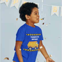 Bau Geburtstagsparty Dump Truck Blue Kids