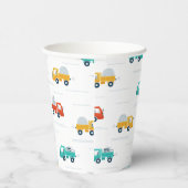 Bau Geburtstagspartys Pappbecher (Rechts)