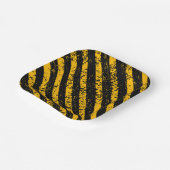 Bau Gelb- und Black-Baby-Dusche Pappteller (Gewinkelt)