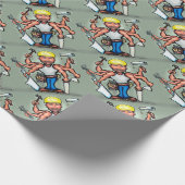 Bau Geschenkpapier (Ecke)