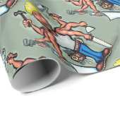 Bau Geschenkpapier (Rolleneckpunkt)