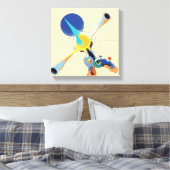 Bau-Haus Moderne Leinwand (Insitu (Schlafzimmer))
