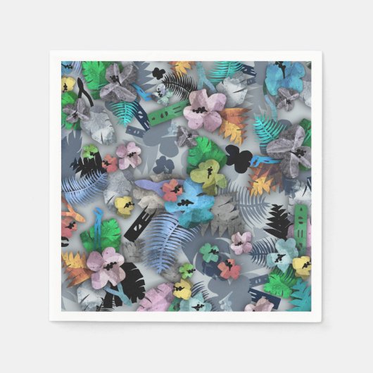 Bau Hawaiian Print für die Elektriker Serviette (Vorderseite)