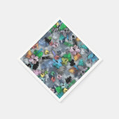 Bau Hawaiian Print für die Elektriker Serviette (Ecke)