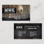 Bau-Heimwerker-Visitenkarte Visitenkarte (Vorne/Hinten)