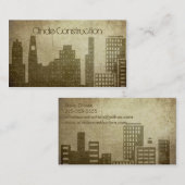 Bau (heutiger bester Preis) Visitenkarte (Vorne/Hinten)