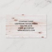 Bau | Holzkappen | Paint Visitenkarte (Rückseite)