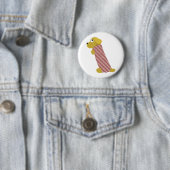 bau Hund gekleidet Button (Beispiel)