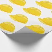 Bau-Hut Geschenkpapier (Ecke)