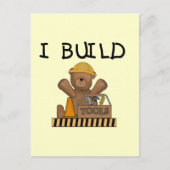 Bau I Bau von Hemden und Geschenken Postkarte (Vorderseite)