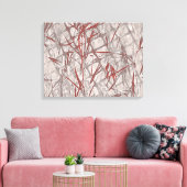 Bau in Rost und Grau Leinwanddruck (Insitu (Wohnzimmer))