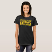 Bau ist Teamwork-Mitarbeiter-Standort T-Shirt (Vorne ganz)