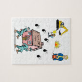 Bau-Jigsaw-Puzzle Puzzle (Horizontal)