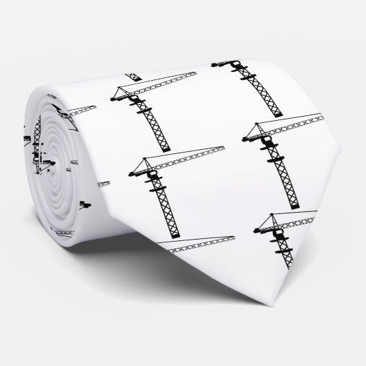 Bau-Kran Krawatte (Gerollt)