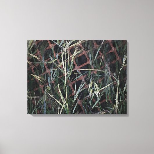 Bau Leinwanddruck (Vorderseite)