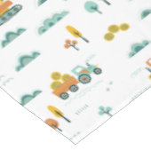 Bau-Lkw Geburtstagsparty Dekoration Tischdecke (Schrägansicht)