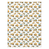 Bau-Lkw Geburtstagsparty Dekoration Tischdecke (Vorderseite)