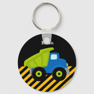 Bau-LKW Schlüsselanhänger