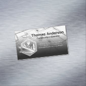 Bau Magnetische Visitenkarte (Beispiel)