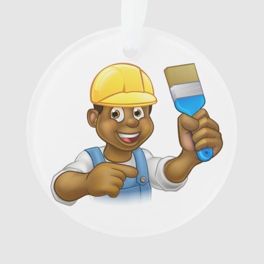 Bau / Maler / Handymandekoration Ornament (Vorderseite)