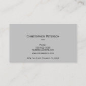 Bau - Mauerwerk - Visitenkarte (Rückseite)