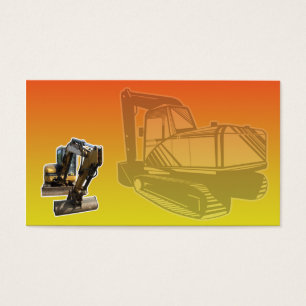 Bau-mechanischer Gräber-Bagger