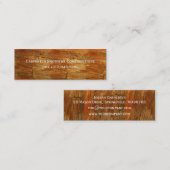 Bau Mini Visitenkarte (Vorne/Hinten)