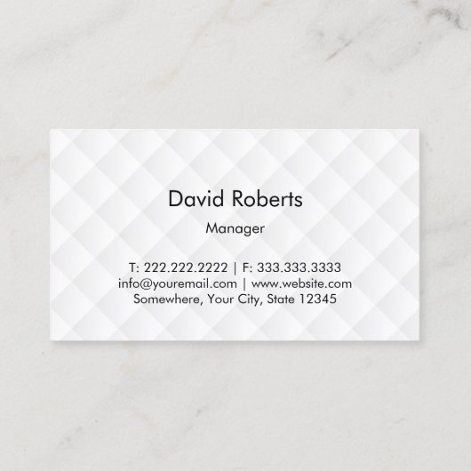 Bau Monogram Gold Initials Logo Modern Visitenkarte (Rückseite)