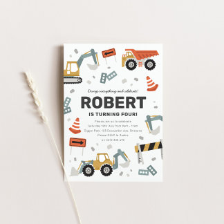 Bau Mute Boho Geburtstagspartei Einladung