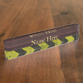 Bau Namensplakette (Seite)