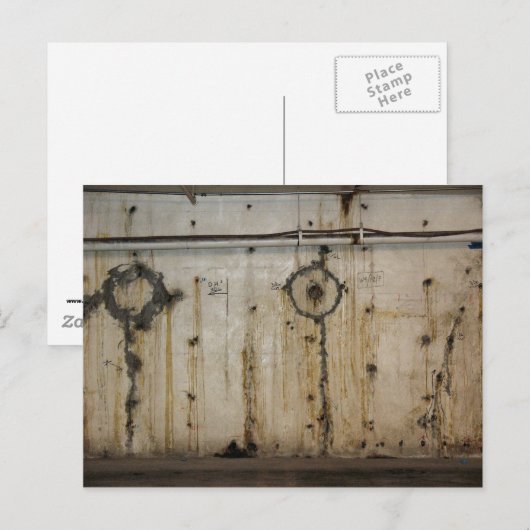 Bau Postkarte (Vorne/Hinten)