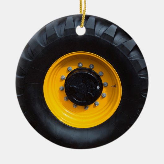 Bau-Rad Keramik Ornament (Vorne)