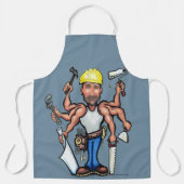 Bau Schürze (Vorderseite)